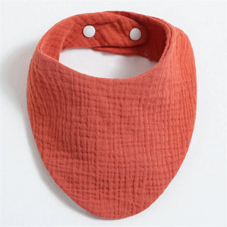 My Little Family - Baby Bandana Bib - Orange