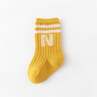 My Little Family - Newborn Socks - Yellow / 0-1y