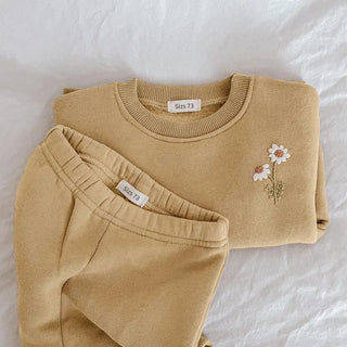 My Little Family - Daisies Sweatshirt and Pants Set -