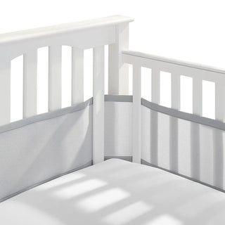 My Little Family - Baby Crib Bumper - Gray