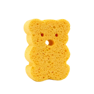 My Little Family - Soft Baby Sponge - Orange Bear Sponge