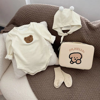 My Little Family - Long Sleeve Bodysuit with Hat -