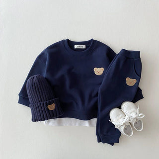 My Little Family - Little Teddy Set - Navy / 6-12m