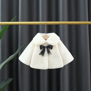 My Little Family - Elegant Winter Coat - White / 9-12m