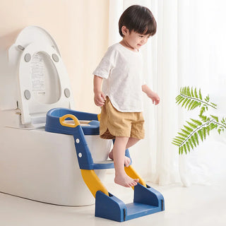 My Little Family - StepEase Potty - Blue PU seat