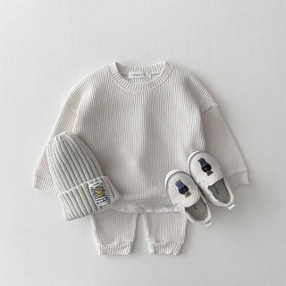 My Little Family - Plain Fall Set - Gray / 6-12m