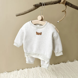 My Little Family - Winter Bear Set - Gray / 6-12m