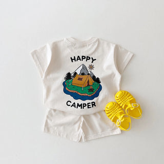 My Little Family - Happy camper set - Ivory / 9-12m