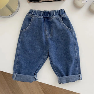 My Little Family - Baby Denim Jeans - Blue / 9m