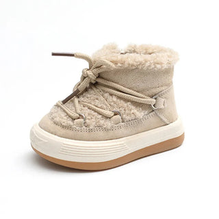 My Little Family - Warm Winter Boots - Beige / 15