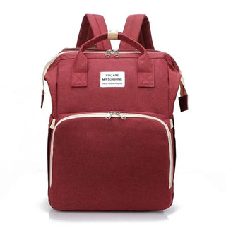 My Little Family - Ultra Premium All-In-One Mommy Bag - Red