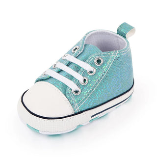 My Little Family - Baby sneakers - Shiny Green / 0-6m