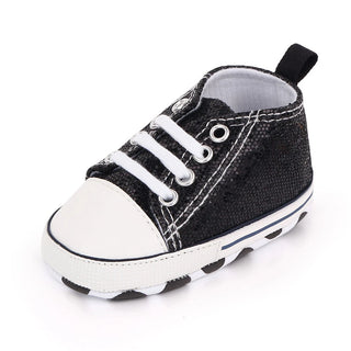 My Little Family - Baby sneakers - Shiny black / 0-6m