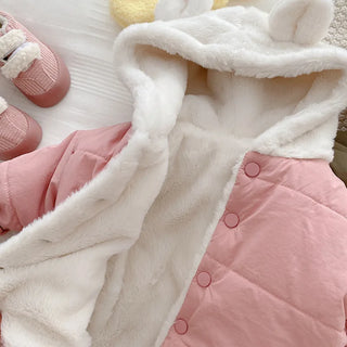 My Little Family - Hooded Furry Jacket -