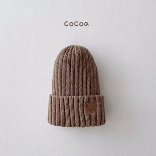 My Little Family - Knitted Teddy Beanie - Cocoa