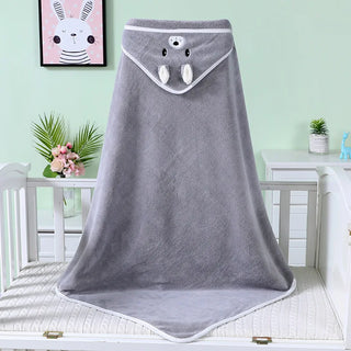 My Little Family - Baby Bathrobe - Gray