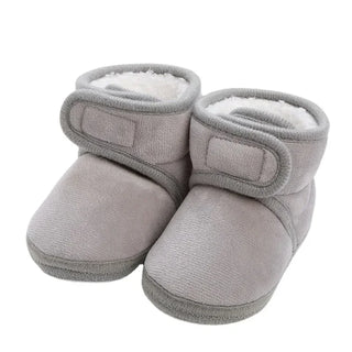 My Little Family - Toddler Winter Shoes - Dark Gray / 0-6m