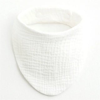 My Little Family - Baby Bandana Bib - White