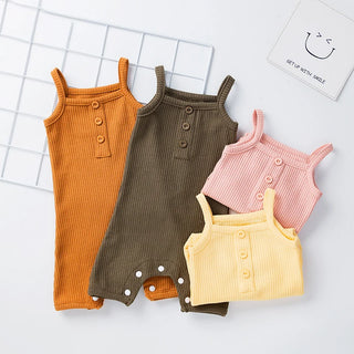 My Little Family - Sleeveless Cotton Summer Jumpsuit -