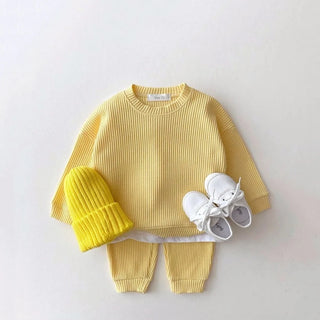 My Little Family - Plain Fall Set - Yellow / 6-12m