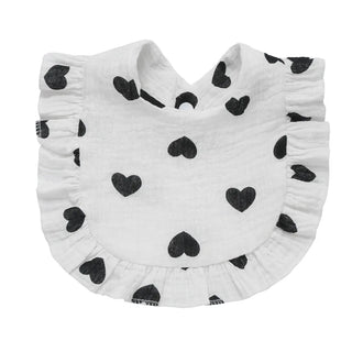 My Little Family - Cloth Bib - Hearts