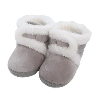 My Little Family - Toddler Winter Shoes - Gray / 0-6m