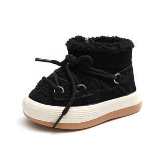 My Little Family - Warm Winter Boots - Black / 15