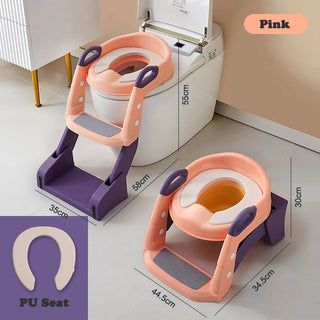 My Little Family - StepEase Potty - Pink PU seat