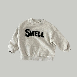 My Little Family - Swell Sweater - Gray / 6-12m