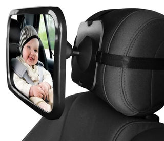 My Little Family - Baby Car Rear Mirror - Black