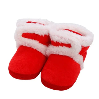 My Little Family - Toddler Winter Shoes - Red / 0-6m