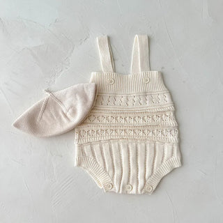 My Little Family - Knitted Cotton Bodysuit, Blouse & Dress - Bodysuit / 3-6m