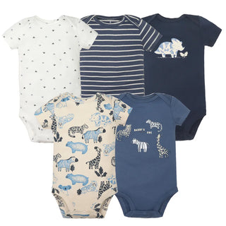 My Little Family - 5-Pack Baby Bodysuits -