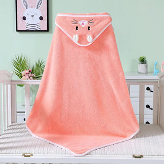 My Little Family - Baby Towel - Orange