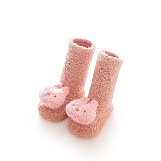 My Little Family - Animal anti slip socks - Pink / 0-6m