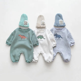 My Little Family - Cotton Dino Onesie -