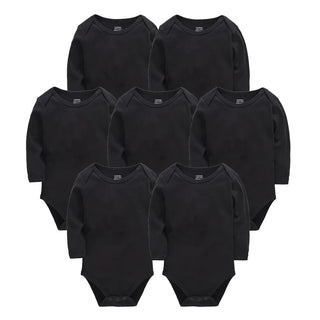 My Little Family - Long Sleeve Plain Bodysuit Sets -