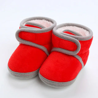 My Little Family - Toddler Winter Shoes - Deep Red / 0-6m