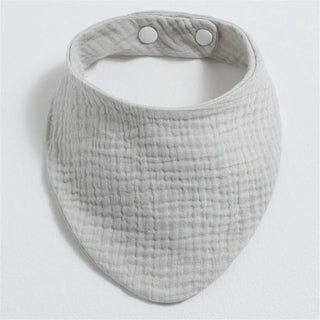 My Little Family - Baby Bandana Bib - Grey