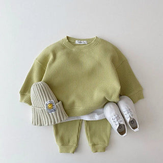 My Little Family - Plain Fall Set - Green / 6-12m