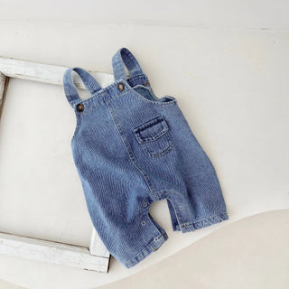 My Little Family - Denim Jumpsuit and Romper - Separate Jumpsuit / 3-6m