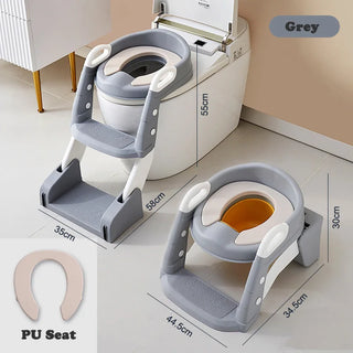 My Little Family - StepEase Potty - Grey PU seat