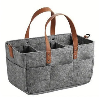 My Little Family - Nursery Organizer Basket - Dark gray