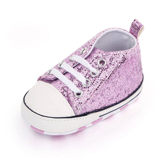 My Little Family - Baby sneakers - Shiny Purple / 0-6m