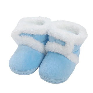 My Little Family - Toddler Winter Shoes - Light Blue / 0-6m