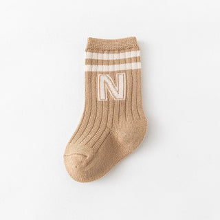 My Little Family - Newborn Socks - Khaki / 0-1y