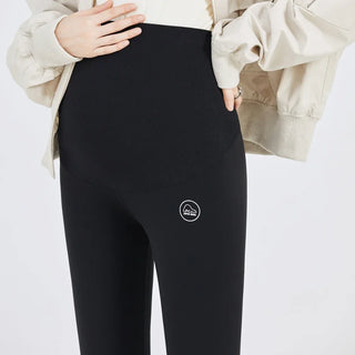 My Little Family - High Waist pregnancy Leggings - Black / M