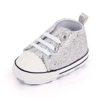 My Little Family - Baby sneakers - Shiny Silver / 0-6m