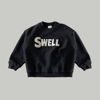 My Little Family - Swell Sweater - Black / 6-12m