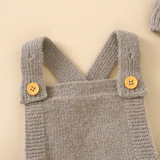 My Little Family - Knitted Overall and Hat -